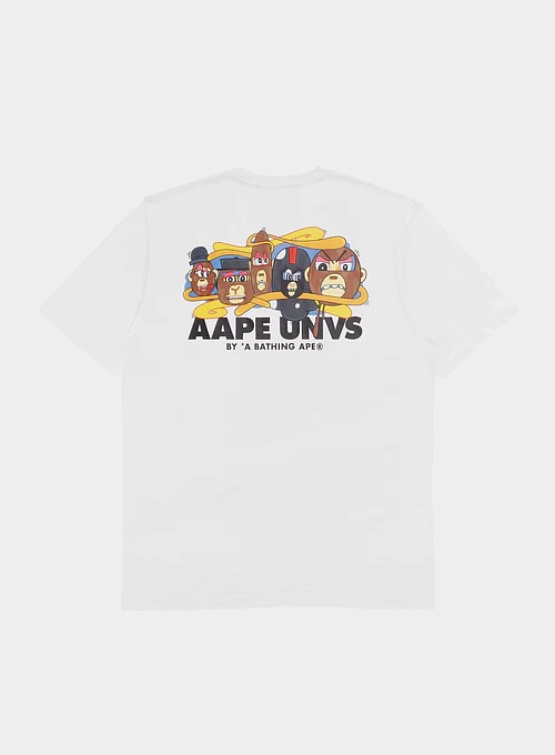 Футболка AAPE x Eric Inkala Aaper Graphic White