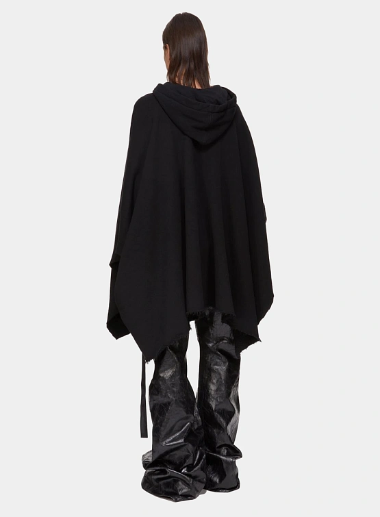 Худи RICK OWENS DRKSHDW Poncho Black