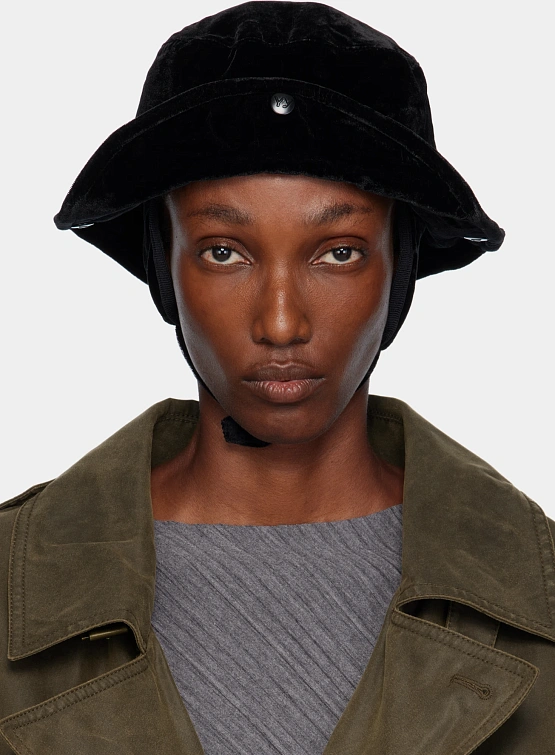 Панама OPEN YY Detachable Ear Flap Hat Black