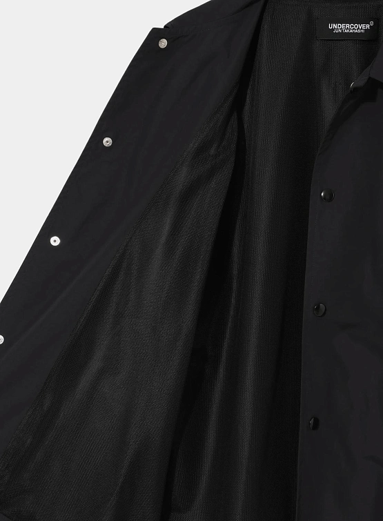 Овершот UNDERCOVER Nylon Coach Jacket Black