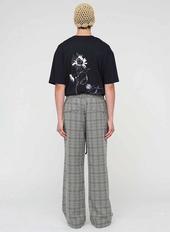 Брюки Song for the Mute Relaxed Lounge Vintage Check Grey