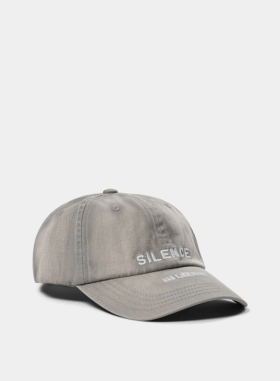 Кепка Han Kjøbenhavn Silencel Logo Baseball Cap Grey