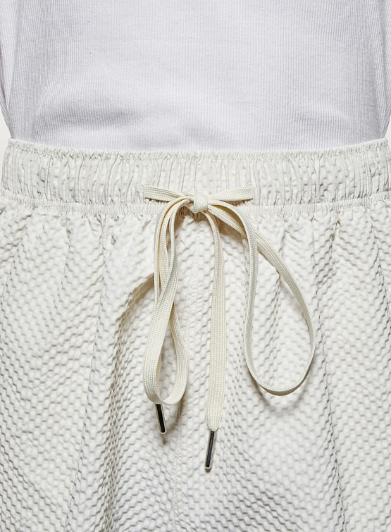 Шорты MKI MIYUKI ZOKU Seersucker Shorts Bone