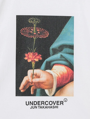 Футболка UNDERCOVER Flower Tee White