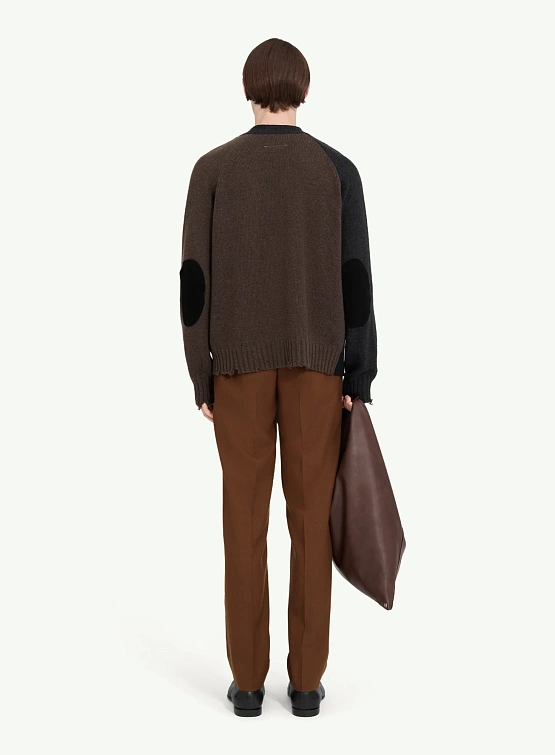 Кардиган MM6 Maison Margiela Color Block Black