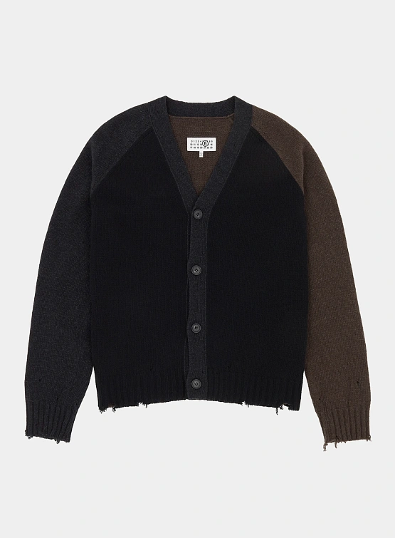 Кардиган MM6 Maison Margiela Color Block Black