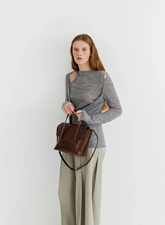 Женская футболка EPINGLER Wool Lean Light Grey