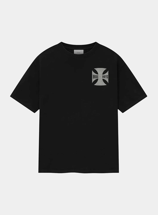 Футболка RHUDE Boys Vintage Black
