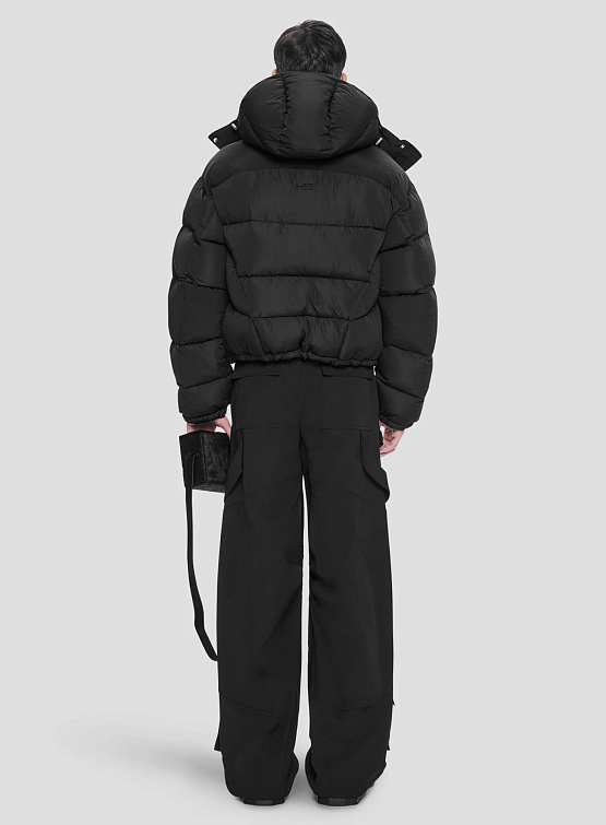 Пуховик HELIOT EMIL Abstract Down Puffer Black