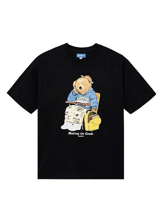 Футболка MARKET Making the Grade Bear White