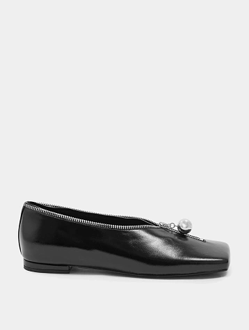 Женские туфли EPINGLER Silver Ball Toe Black
