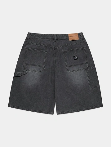 Шорты LMC Brush Washed Denim Carpenter Black