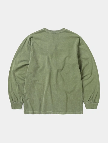 Лонгслив thisisneverthat That Pocket L/S Tee Olive