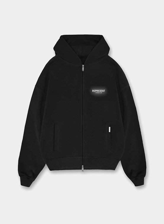 Зип-худи Represent Clo Owners Club Zip Black Reflective