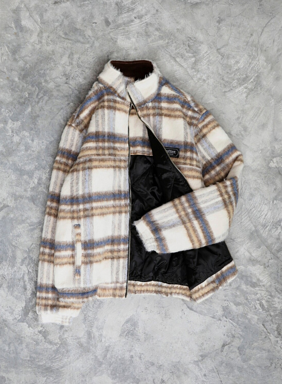 Овершот Butter Goods Hairy Plaid Lodge Jacket Wheat Овершоты Butter