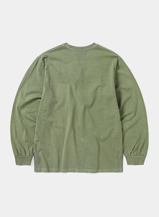 Лонгслив thisisneverthat That Pocket L/S Tee Olive