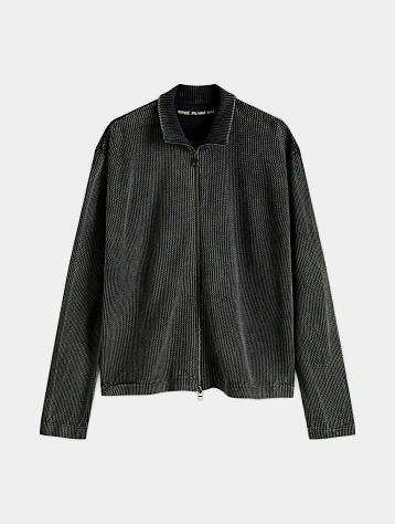 Кардиган MKI MIYUKI ZOKU Pigment Black Loose Gauge Track