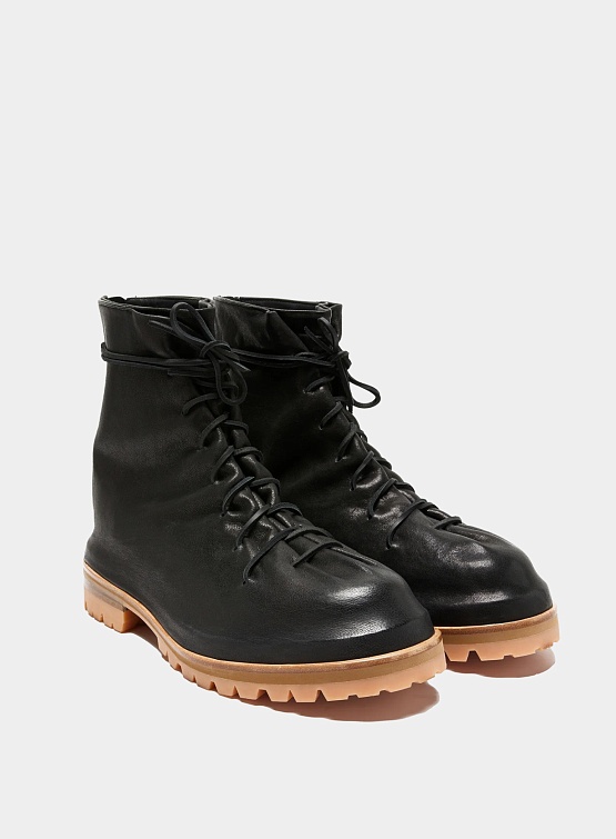 Ботинки 424 MARATHON LACE UP BOOTS BLACK