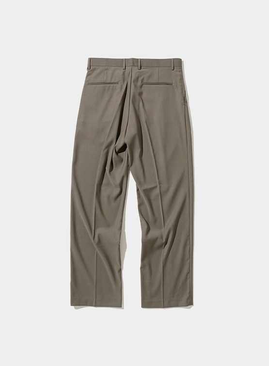 Брюки Uniform Bridge Wide Slacks Beige