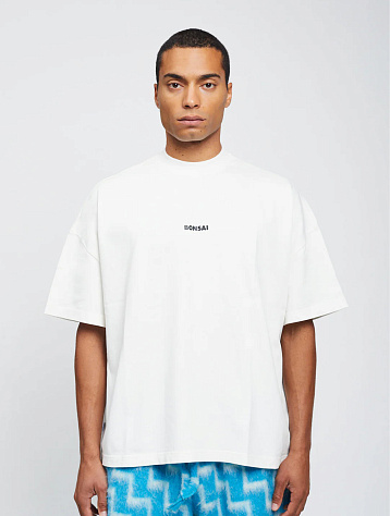 Футболка BONSAI Box Logo Tee White