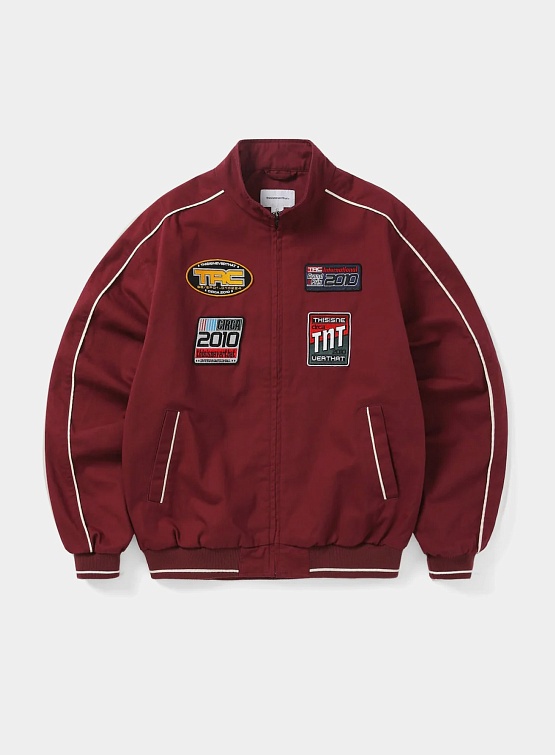 Ветровка thisisneverthat TRC Racing Jacket Red