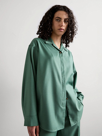 Женская рубашка HOLZWEILER Dais Shirt Green