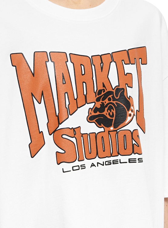 Футболка MARKET Bulldogs T-Shirt White