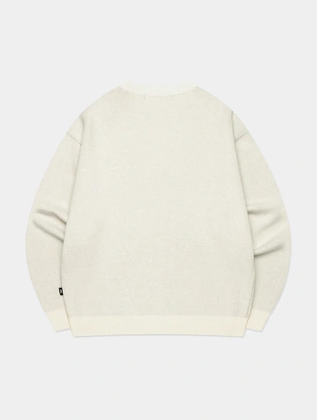 Свитер LMC Bear Face Knit Sweater Ivory