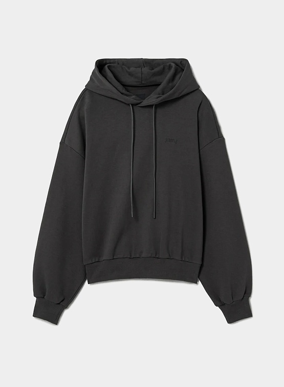 Женское худи JUUN.J COMPLIQUE Graphic Hooded Gray