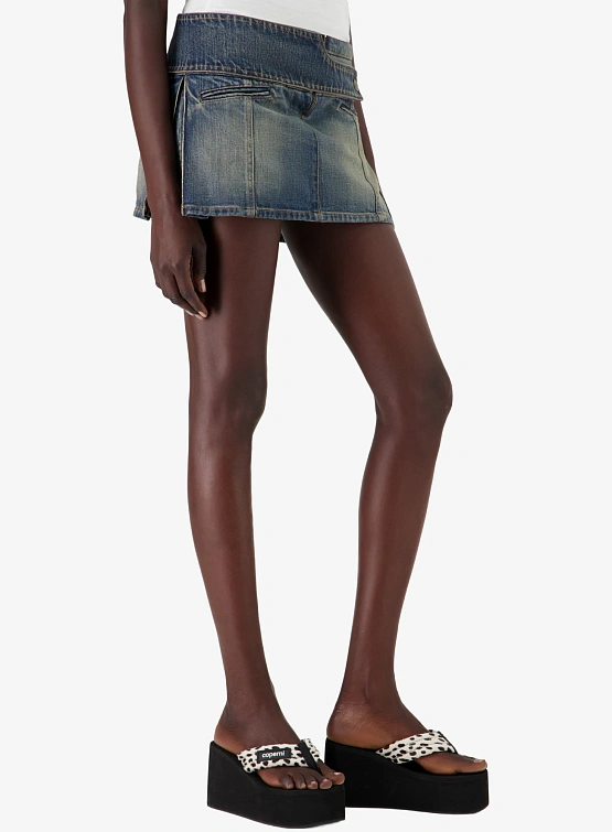 Женские сандалии Coperni Wedges White/Black