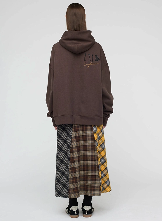 Женское худи Song for the Mute 25.2 Sunflower Relaxed Dirt