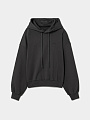 женское худи juun.j complique graphic hooded gray