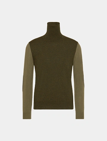 Свитер Maison Margiela Two-Tone Wool Green
