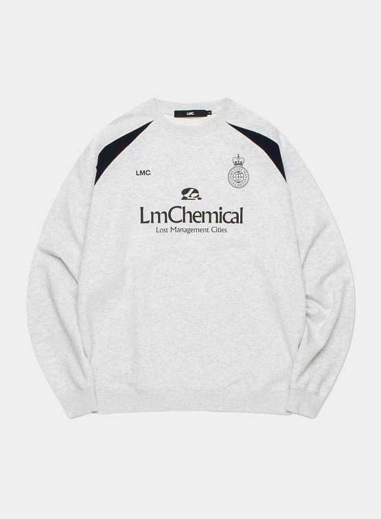 Свитшот LMC Chemical Soccer Light Heather Gray