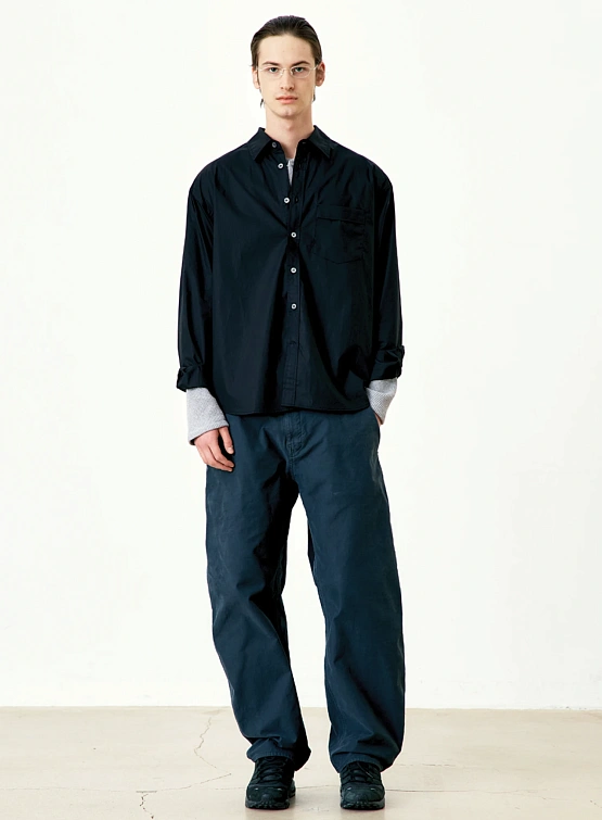 Рубашка COOR Paper Cotton Shirt Black