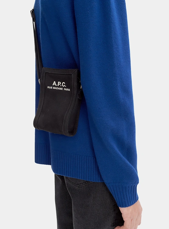 Сумка A.P.C. Recuperation Neck Pouch Noir
