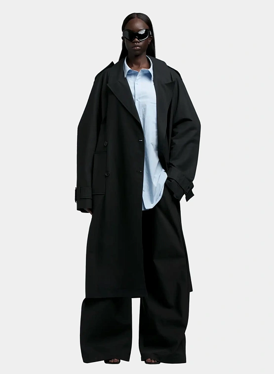 Тренч entire studios Wellington Coat Black