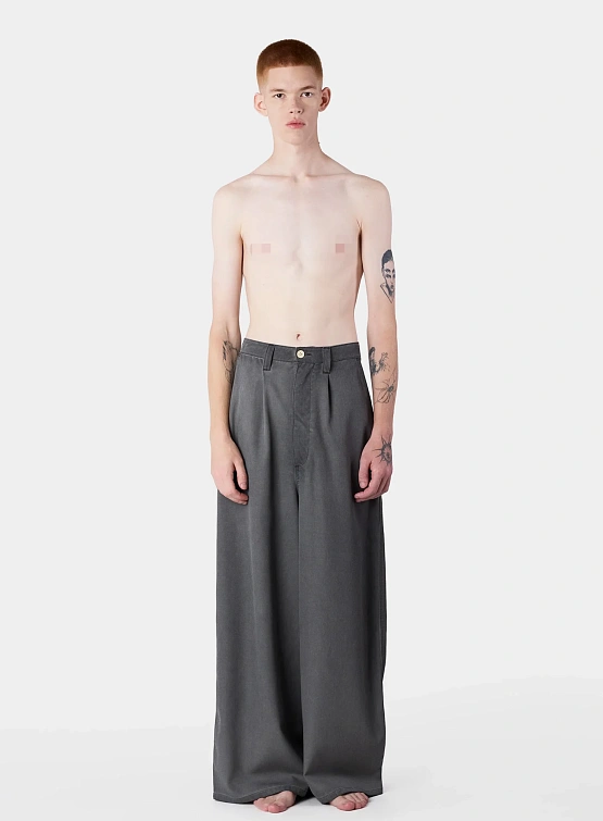 Брюки Sunnei Extra Over Pants Grey
