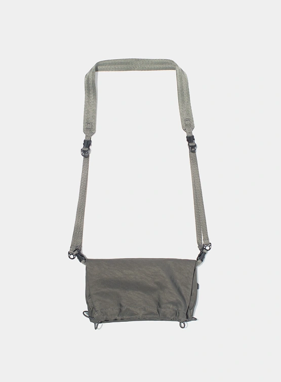 Сумка F/CE. Textured Twill Drawstring Sacoche Charcoal