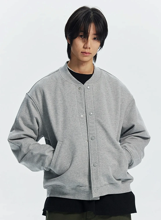 Бомбер FrizmWORKS Sweat Varsity Gray