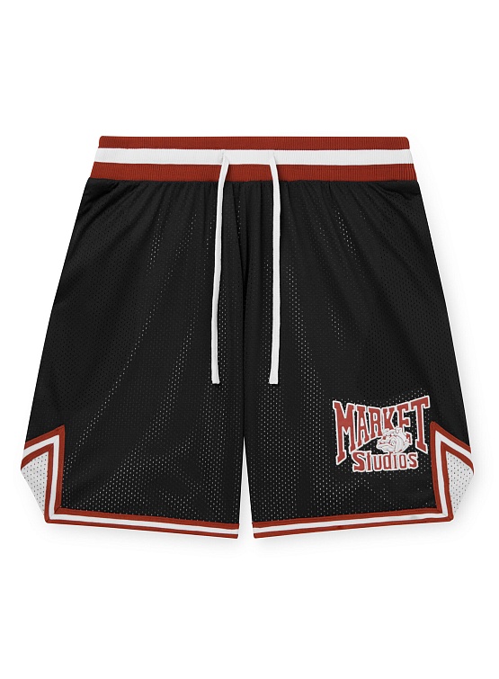 Шорты MARKET Bulldogs Mesh Shorts Black