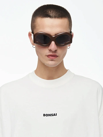 Футболка BONSAI Oversize Classic Logo Off-White