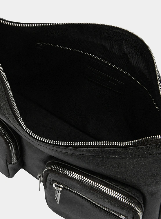 Сумка MARGESHERWOOD Outpocket Hobo Washed Black