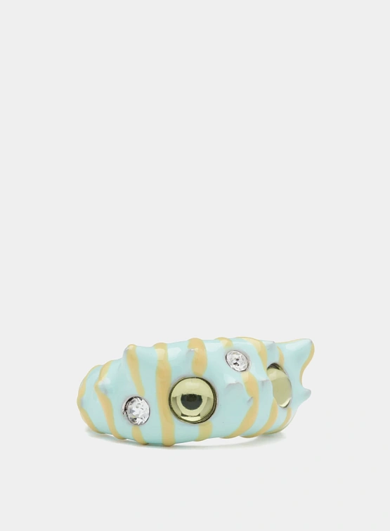 Кольцо Collina Strada Demi Alien Lemon Stripe