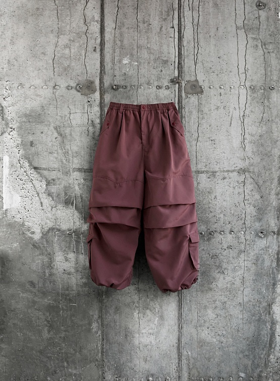 Брюки ANGLAN Below Cargo Parachute Pant Indi Pink