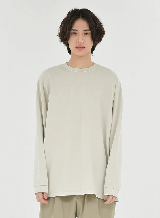 Лонгслив BROWNYARD Washed Longsleeve Washed Beige