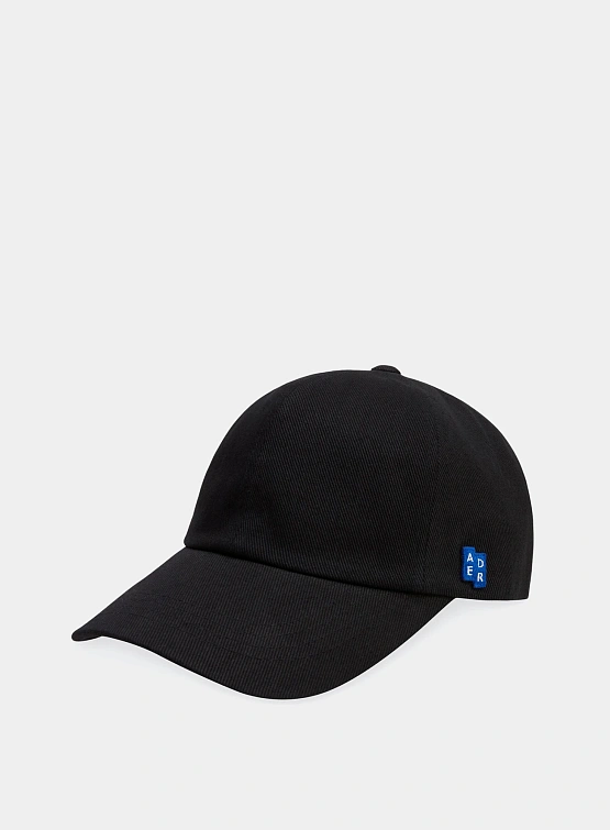 Кепка ADERERROR Sig; BL Tag Cap 03 Black