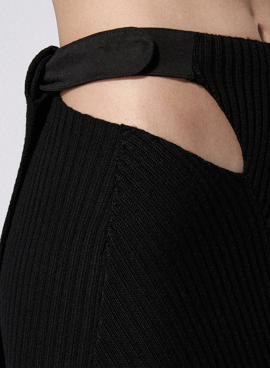 Женская юбка SRVC Marshal Knit Skirt Black