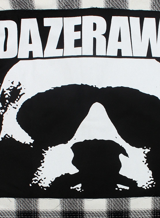 Рубашка DAZE Raw Face Shirt Black/White