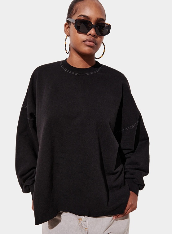 Женский свитшот Rachel Comey Fonder Sweatshirt Charcoal